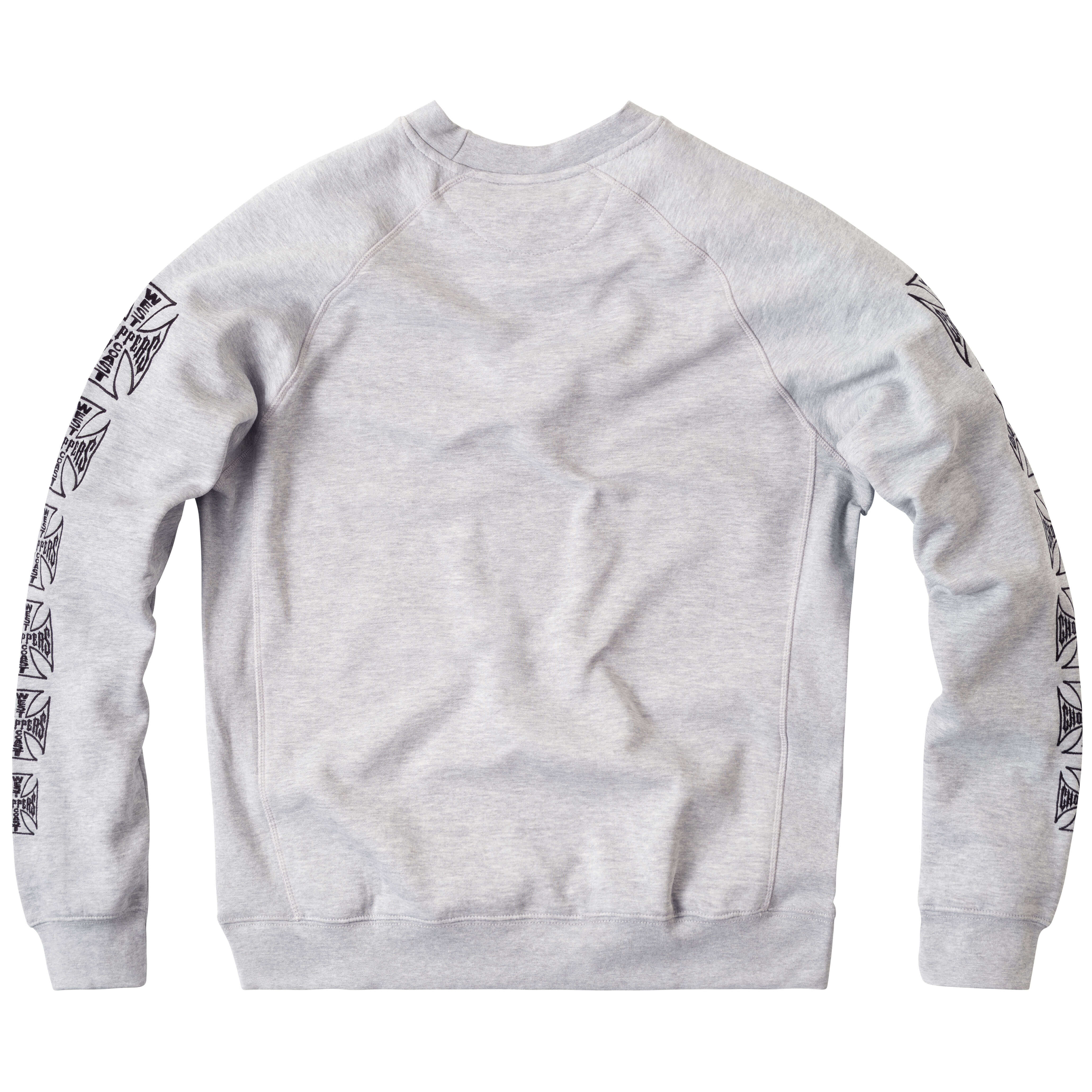 WCC DOMINATOR OVERSIZED SWEATER - HEATHER GREY - Image 2