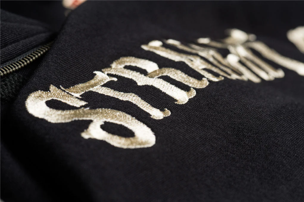 WCC - EL DIABLO ZIP HOODY - Black - Image 4