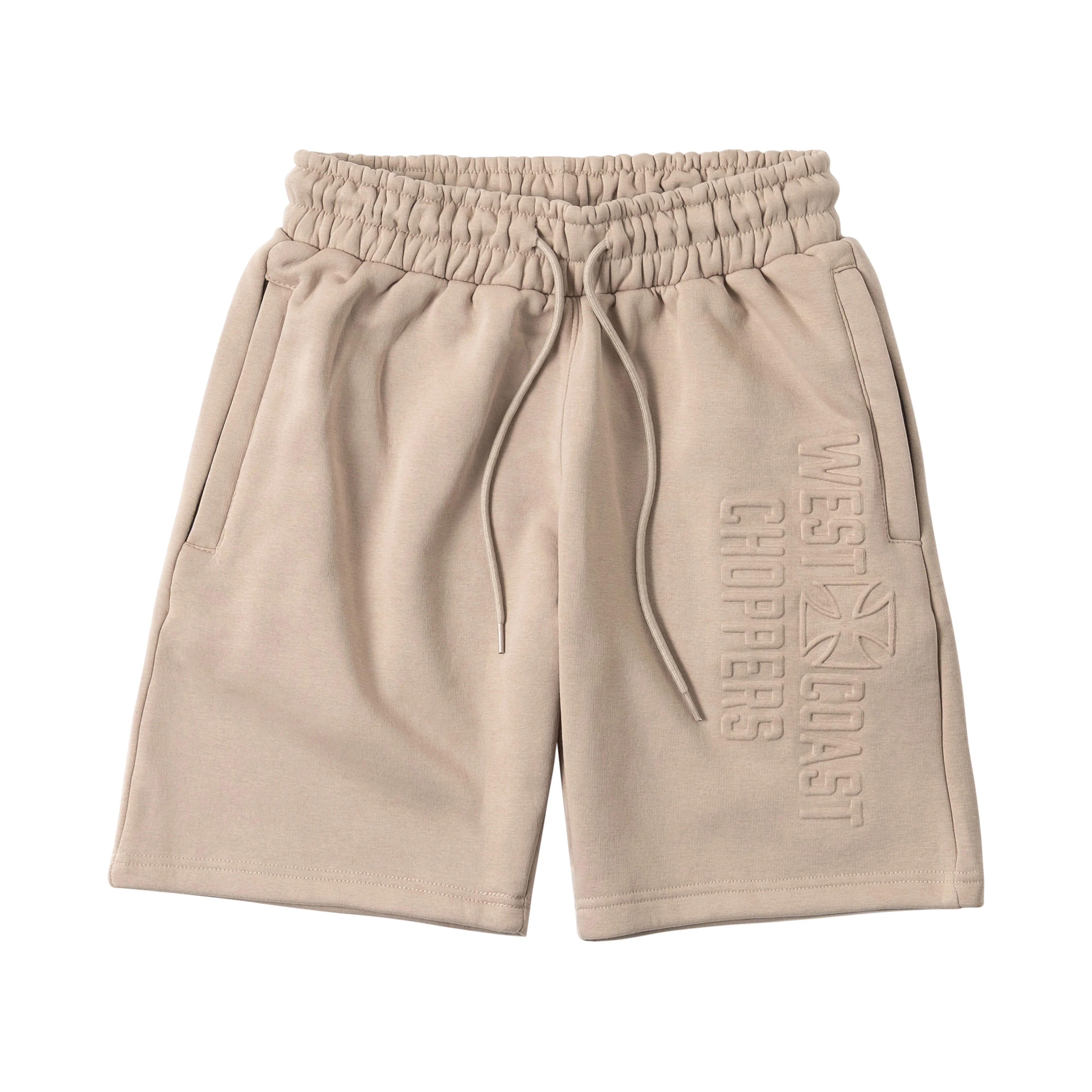 WCC Embossed Sweat Short - Beige