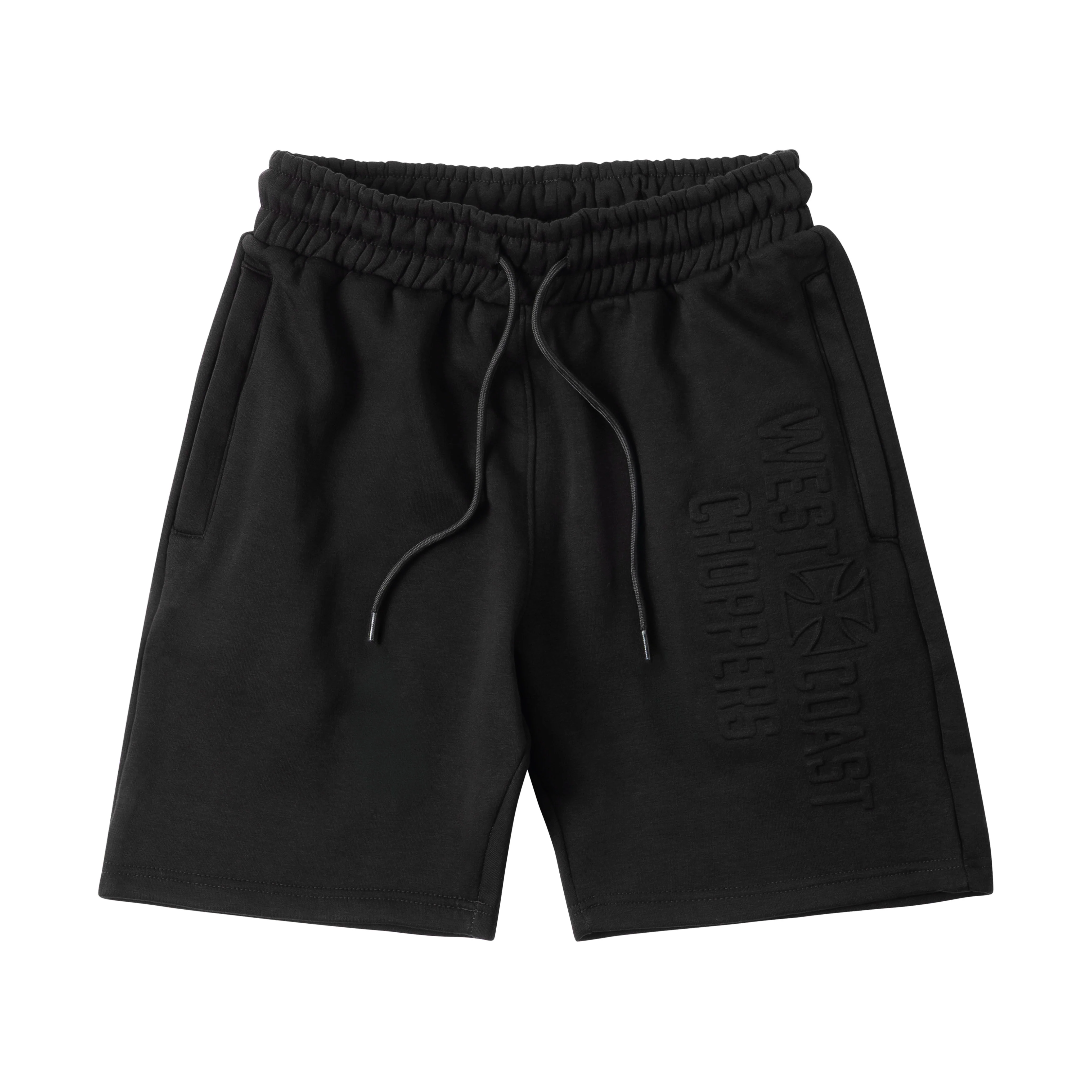 WCC Embossed Sweat Short - Black