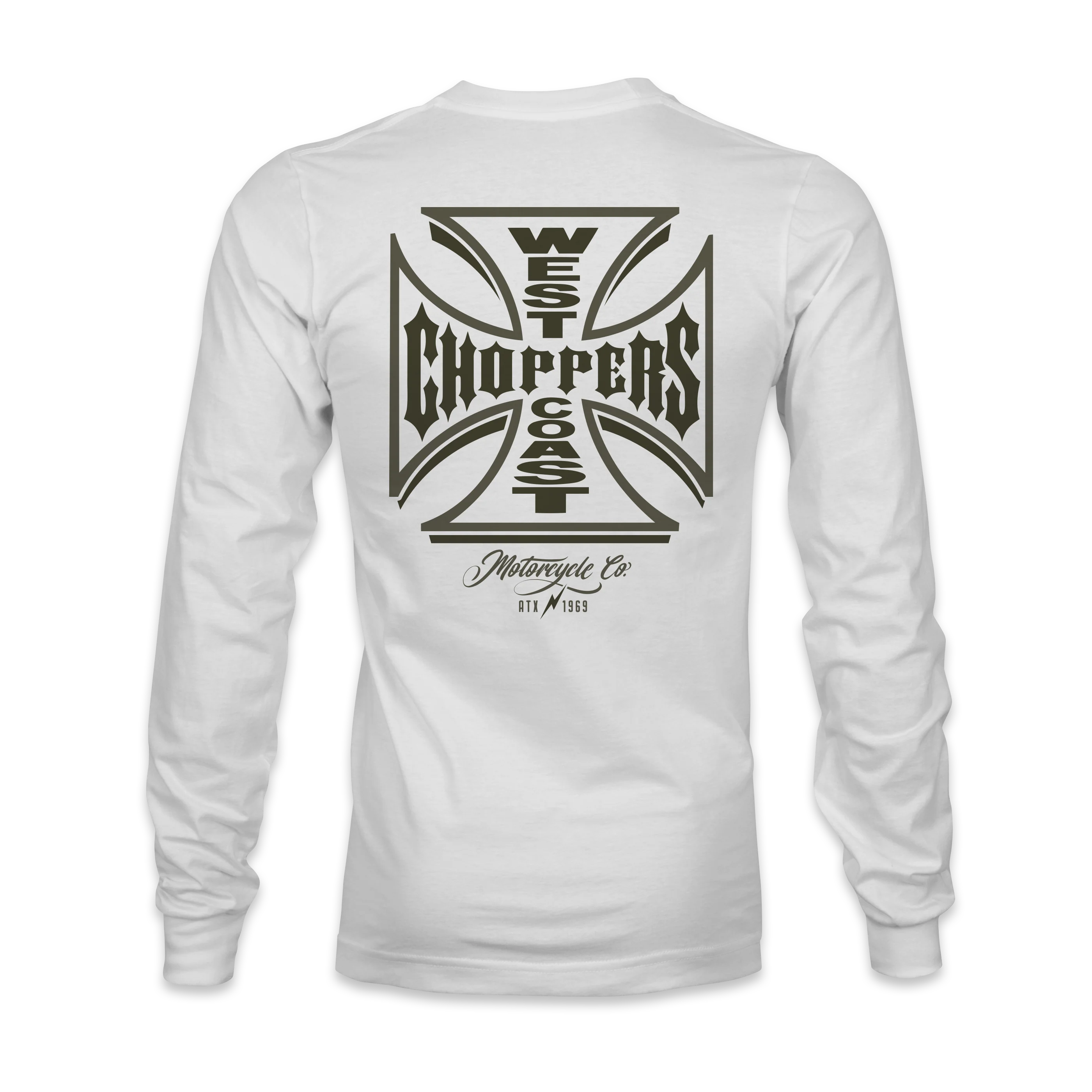 WCC GANGSCRIPT LONG SLEEVE - WHITE - Image 2