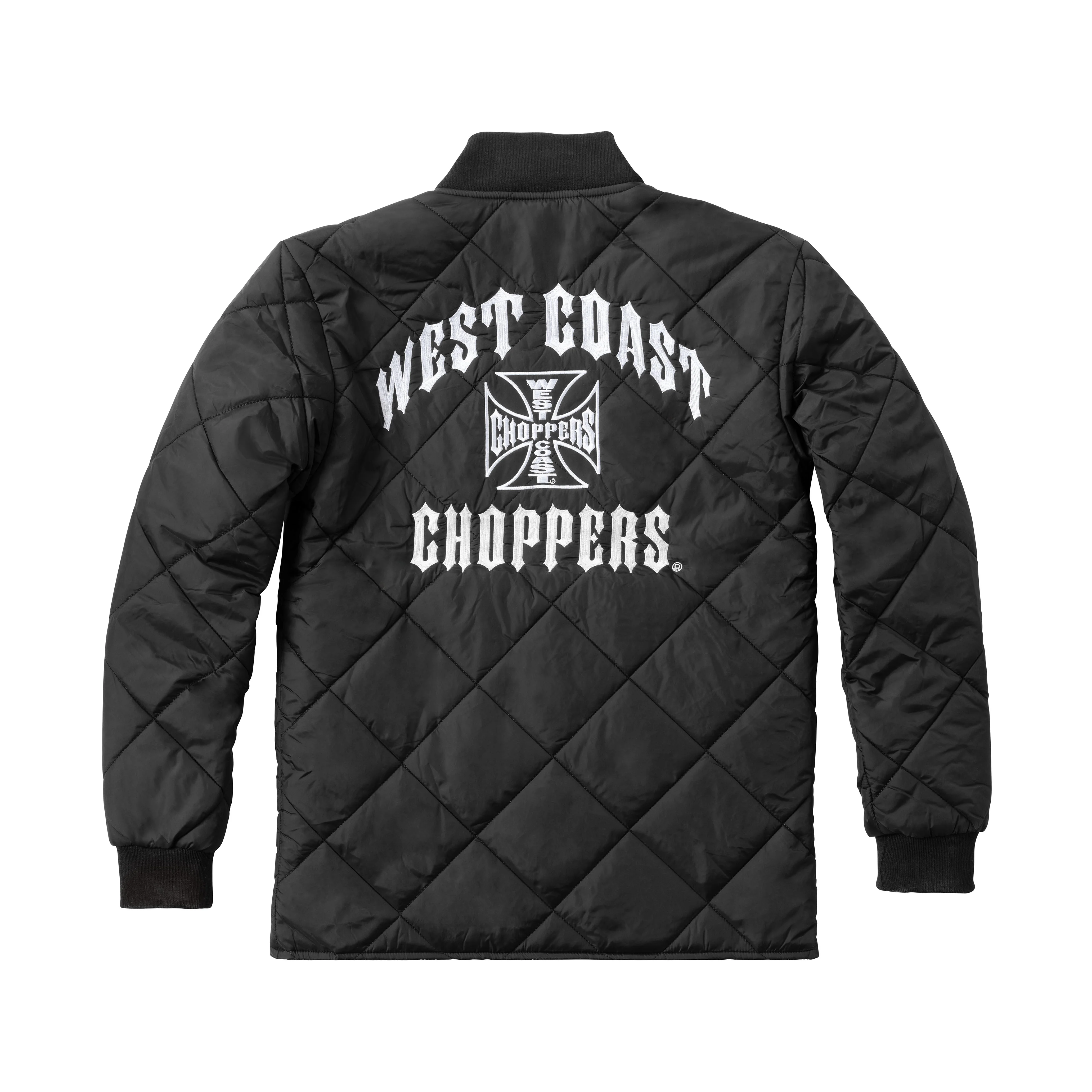 WCC IRON QUILTED JACKET - BLACK