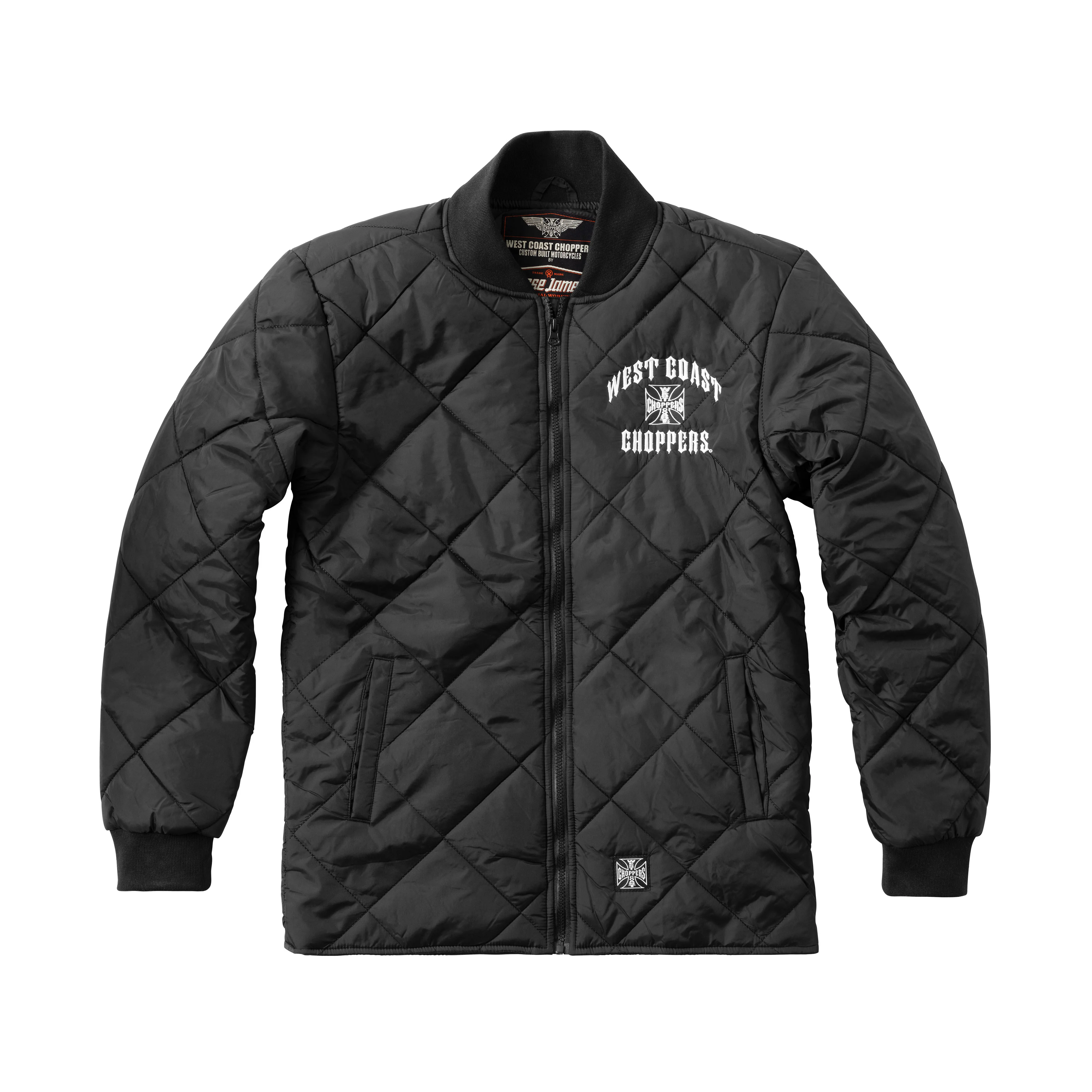WCC IRON QUILTED JACKET - BLACK - Image 2