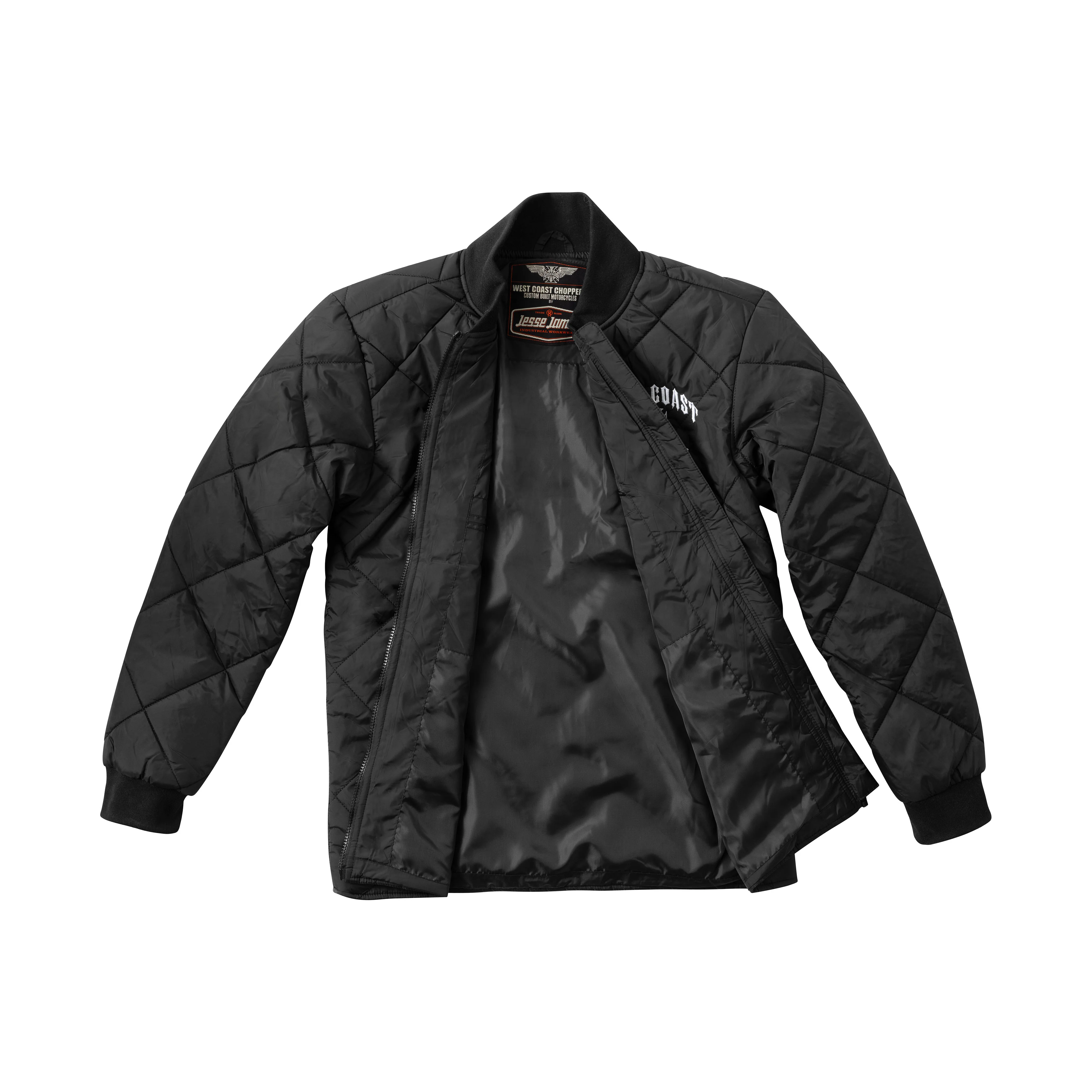 WCC IRON QUILTED JACKET - BLACK - Image 3