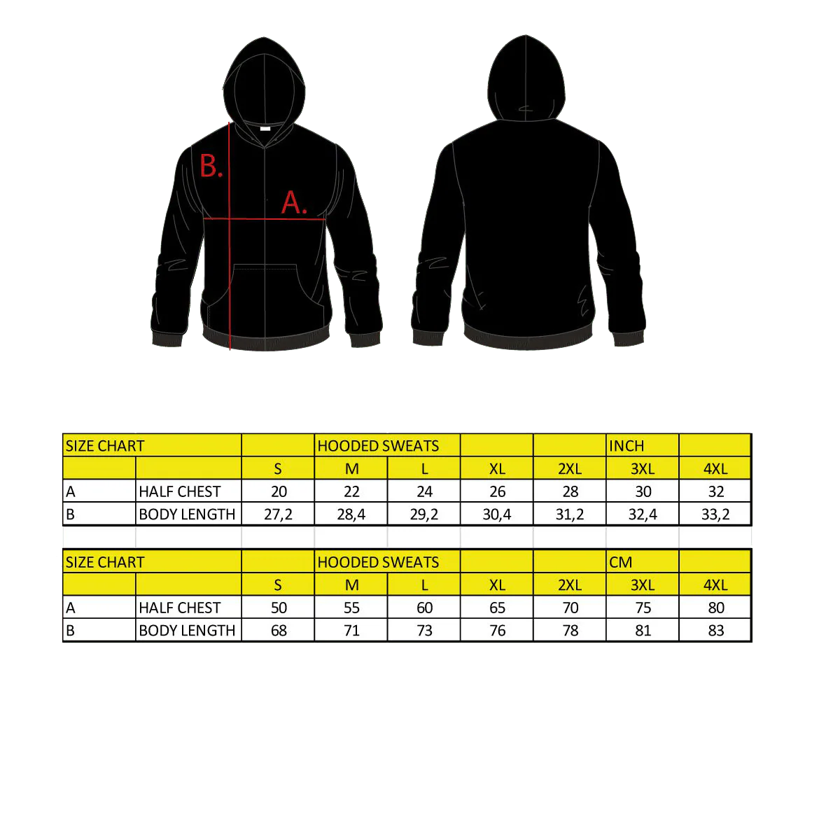 WEST COAST CHOPPERS OG CLASSIC PANEL ZIP HOODY - Black - Image 3