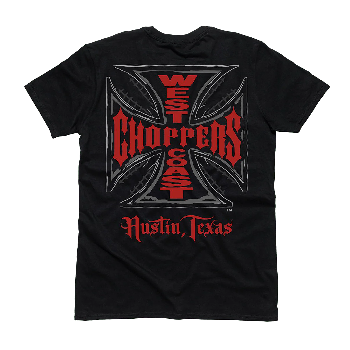 WEST COAST CHOPPERS OG WEB TEE - BLACK